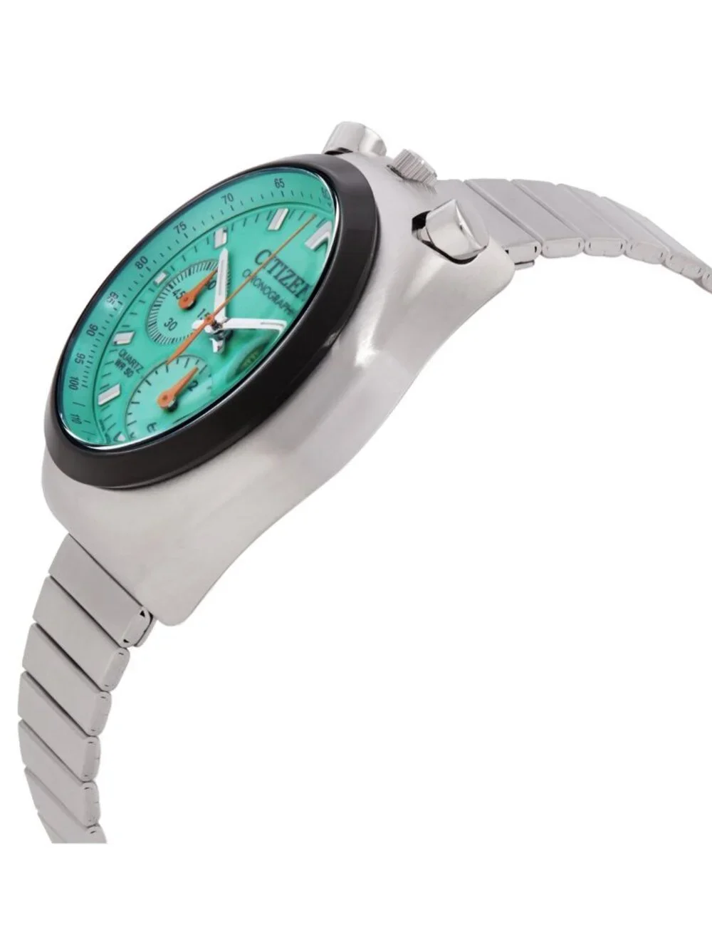 NWT Citizen Chronograph Quartz Green Dial Men's Watch
